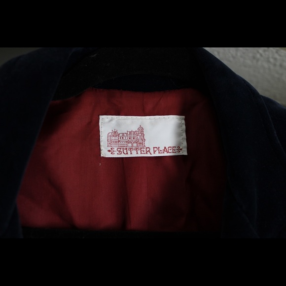 SUTTER PLACE Vintage FauxVelvet Blazer(NewArrival) - Picture 4 of 7